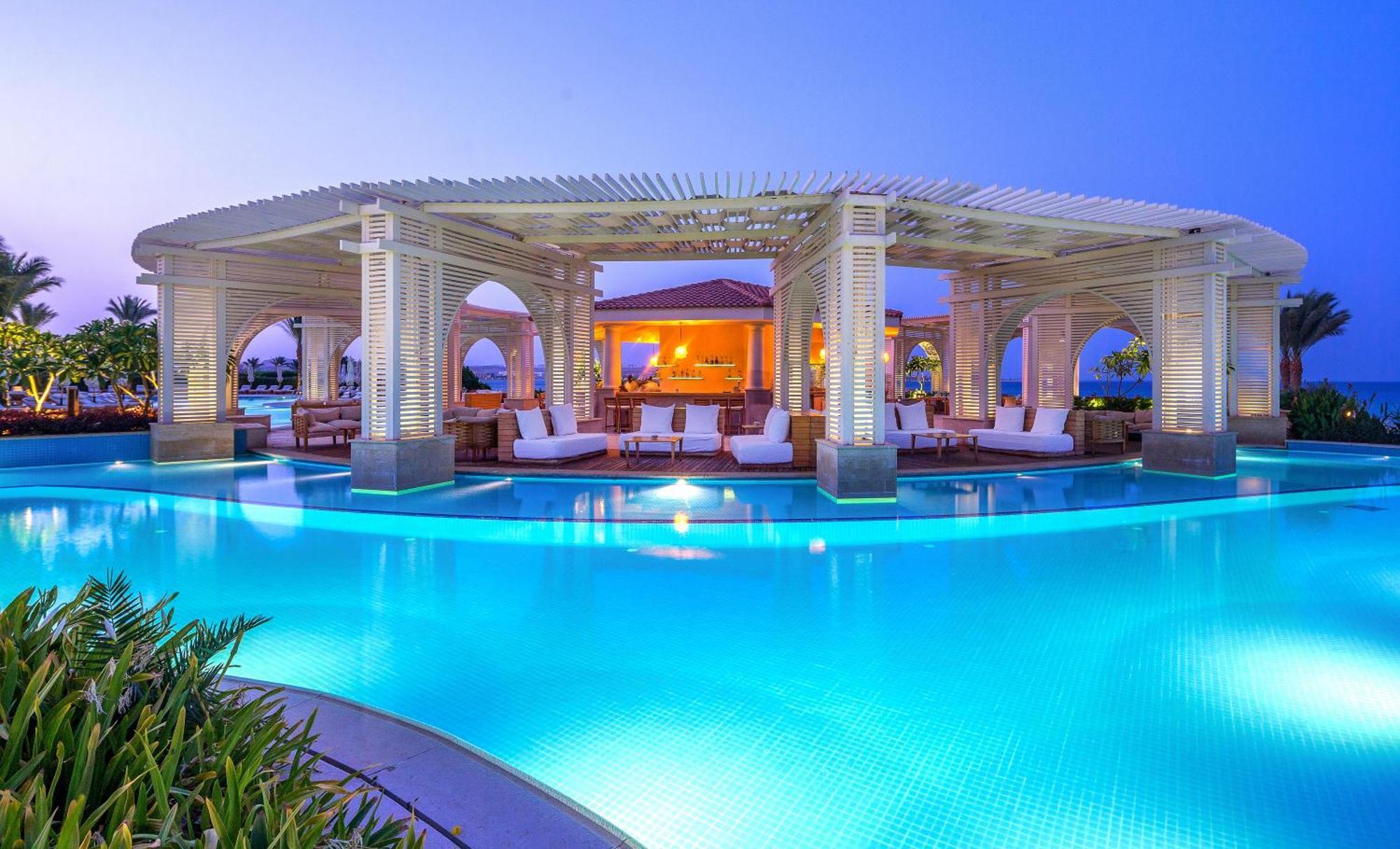 Baron Palace Sahl Hasheesh Hurghada Exterior foto The pool at the resort