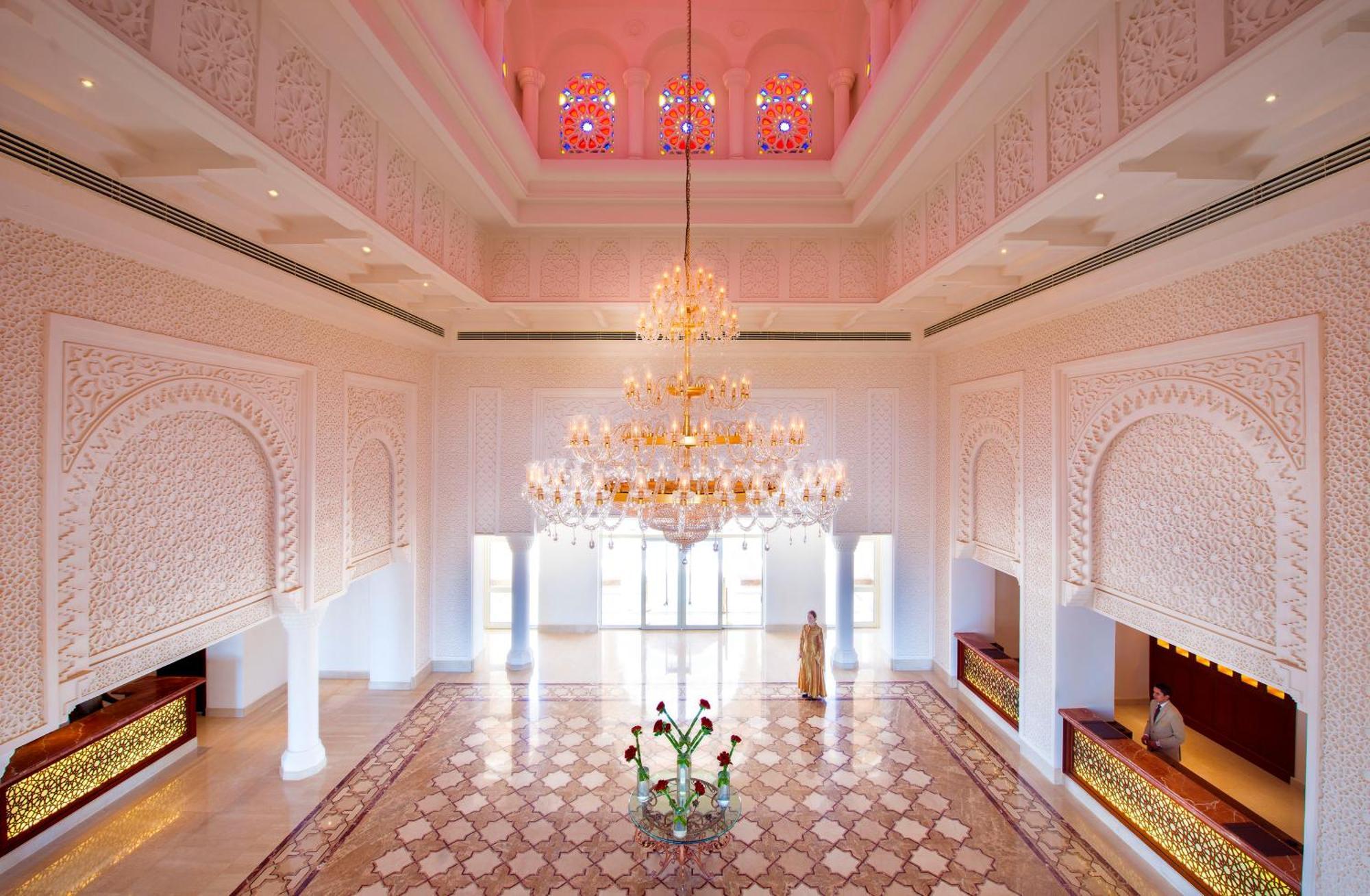 Baron Palace Sahl Hasheesh Hurghada Exterior foto The lobby of the hotel